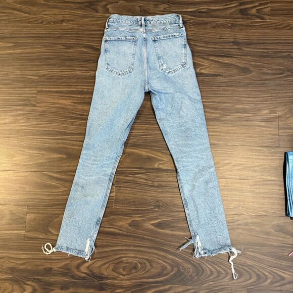 Agolde Nico High Rise Ankle Cropped Jeans - Picture 2 of 4